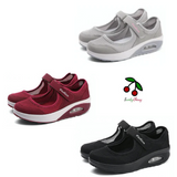 Women's stretchable breathable lightweight walking shoes