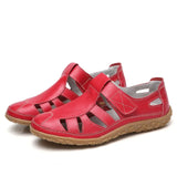 Women's casual leather summer sandals