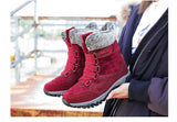 Women's comfortable warm snow boots