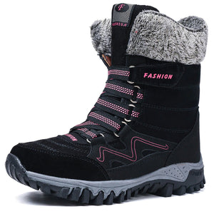 Women's comfortable warm snow boots