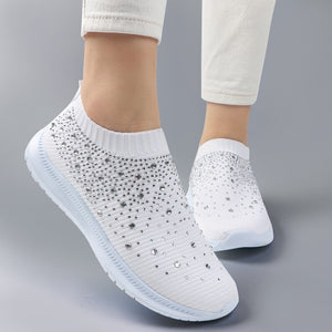 Crystal Slip on sneakers For Women