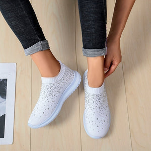 Crystal Slip on sneakers For Women