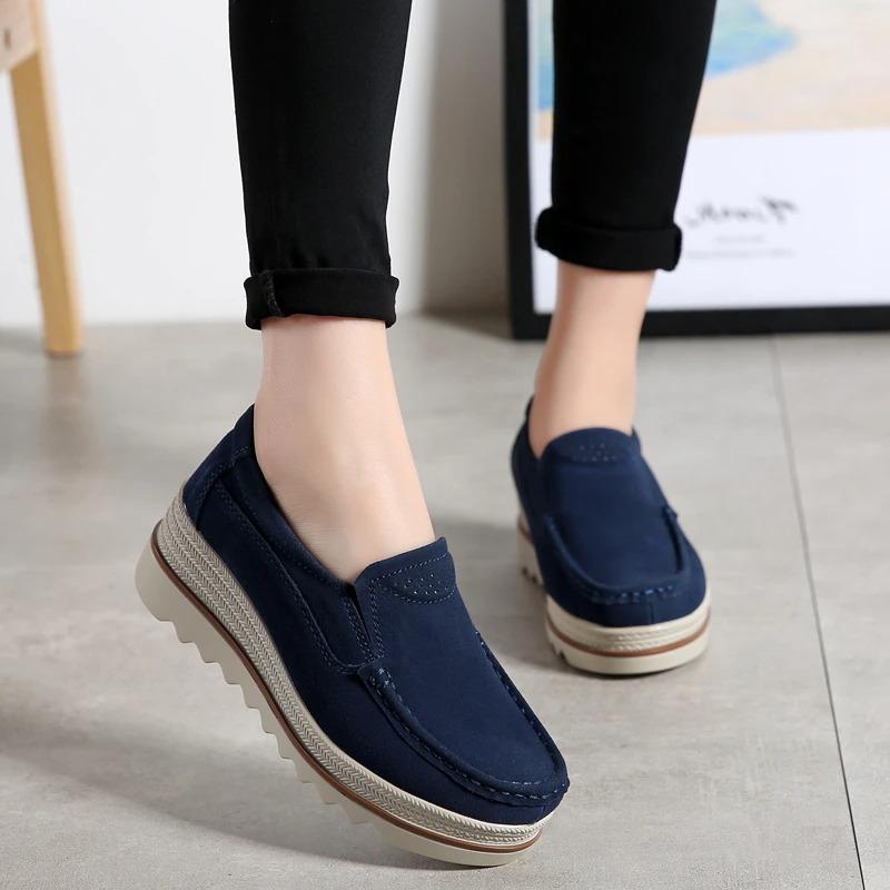 Women's Slip On Flats Loafers Shoes