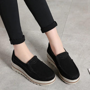 Women's Slip On Flats Loafers Shoes