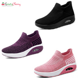 women's elastic lightweight breathable sneakers