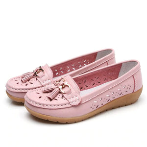 Light Breathable Slip-on Flats