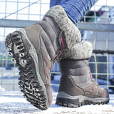 Women's comfortable warm snow boots