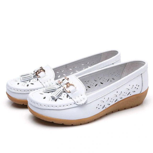 Light Breathable Slip-on Flats