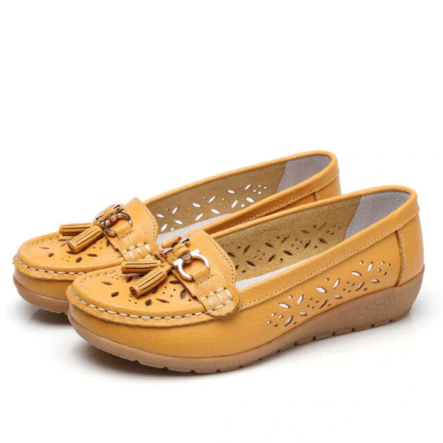 Light Breathable Slip-on Flats