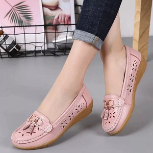 Light Breathable Slip-on Flats