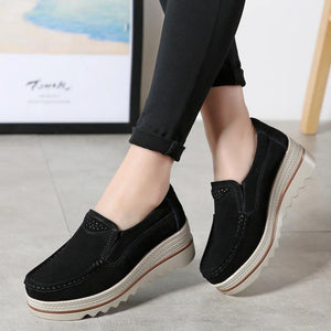 Women's Slip On Flats Loafers Shoes