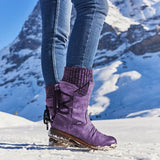 Winter lace-up boots for women