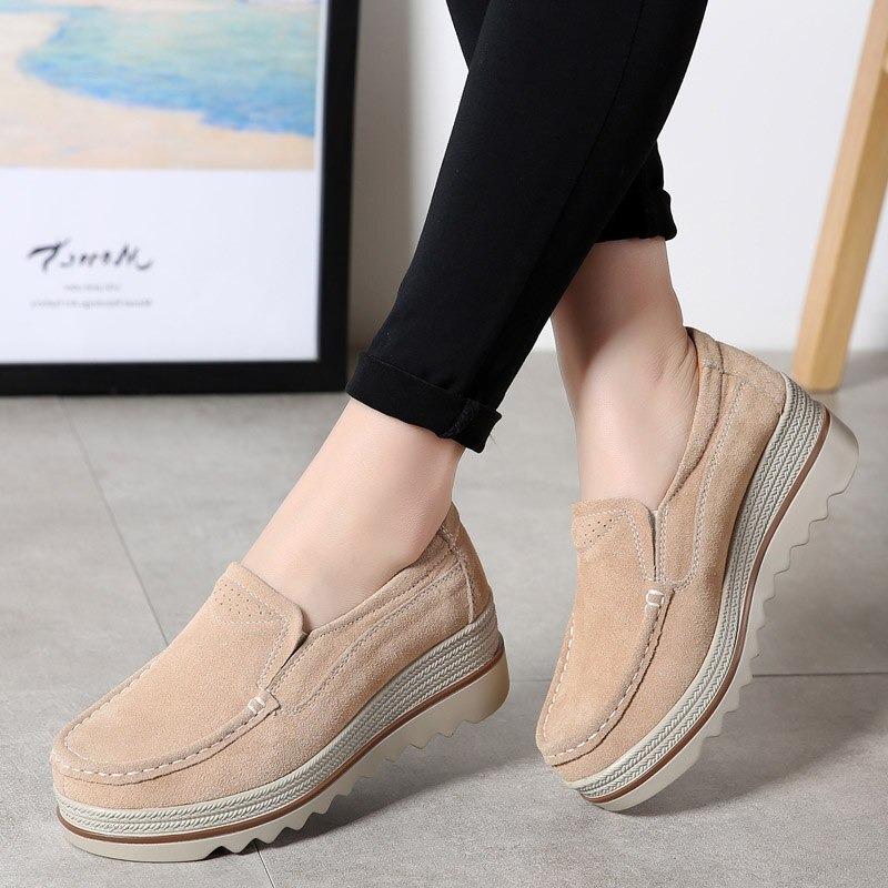 Women's Slip On Flats Loafers Shoes