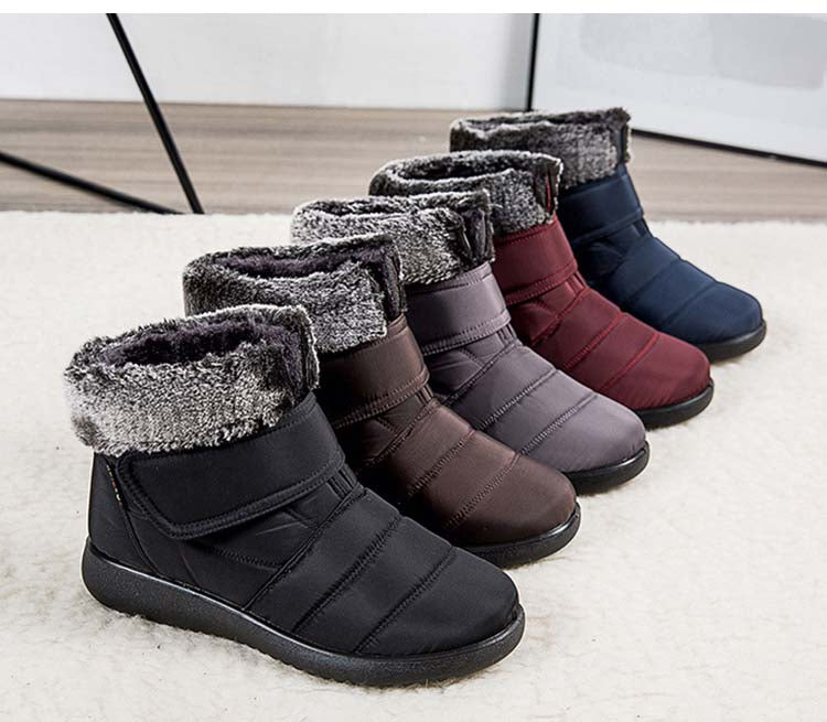 Women's winter velcro boots