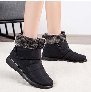 Women's winter velcro boots