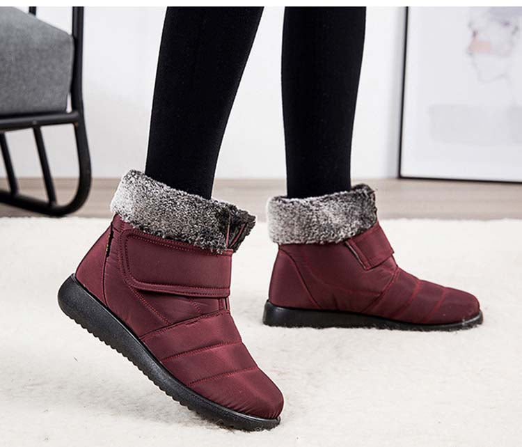 Women's winter velcro boots