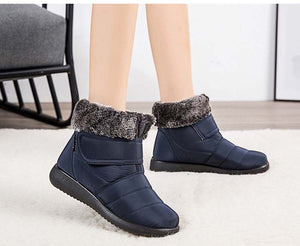 Women's winter velcro boots