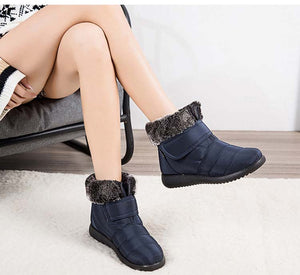 Women's winter velcro boots