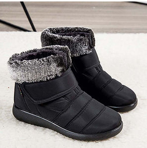 Women's winter velcro boots