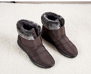 Women's winter velcro boots