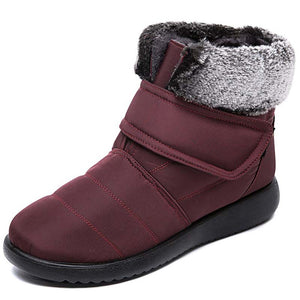 Women's winter velcro boots