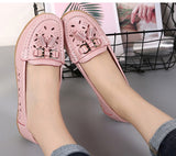 Light Breathable Slip-on Flats