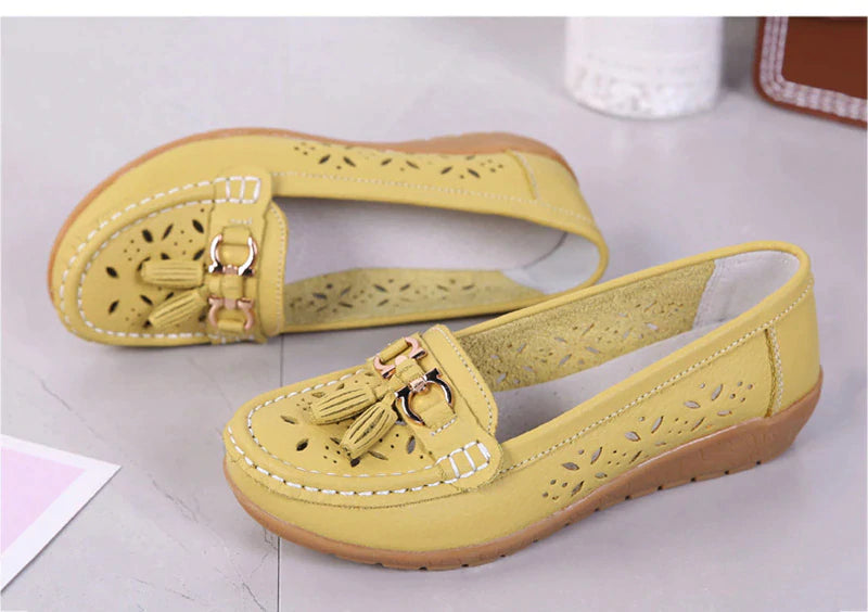 Light Breathable Slip-on Flats