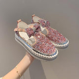 Women's Sandals Bling Flat on Platform