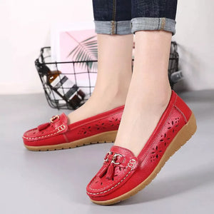 Light Breathable Slip-on Flats