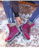 Women's comfortable warm snow boots