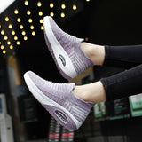 women's elastic lightweight breathable sneakers