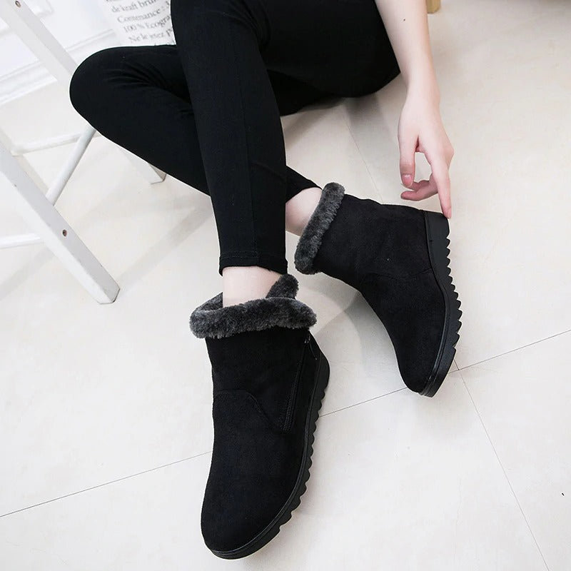 Fur Plush Winter Ankle Boot