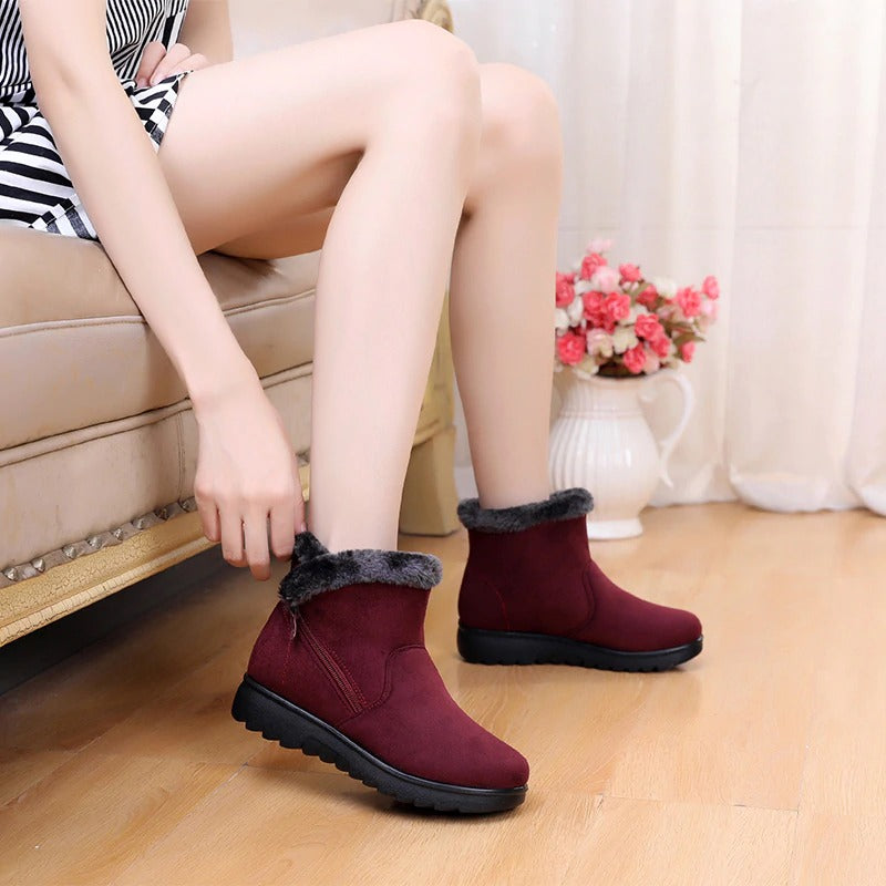 Fur Plush Winter Ankle Boot