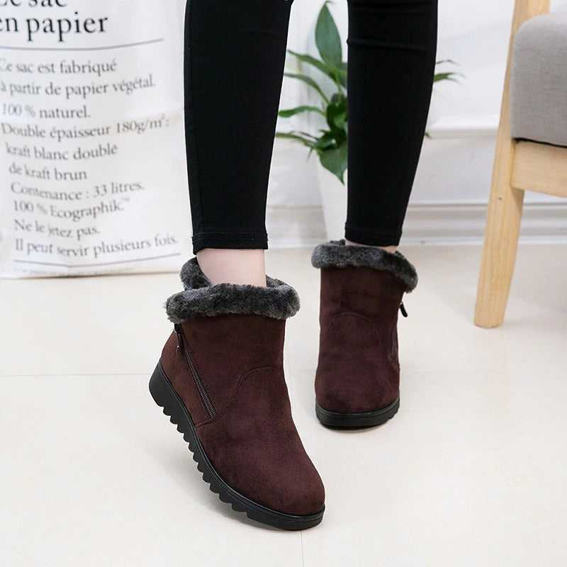 Fur Plush Winter Ankle Boot