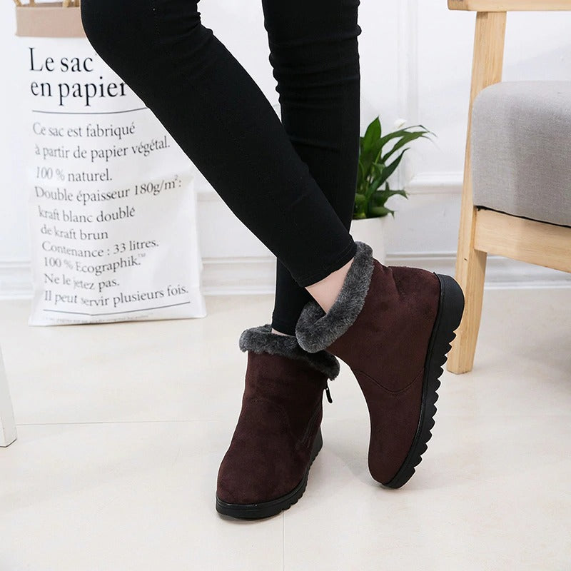 Fur Plush Winter Ankle Boot