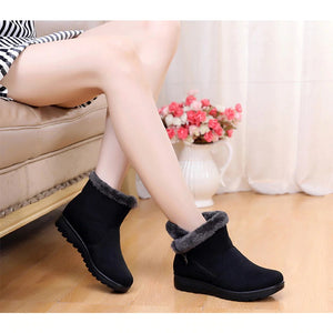 Fur Plush Winter Ankle Boot