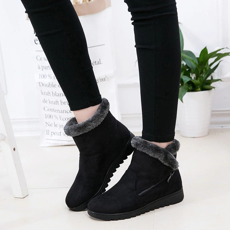 Fur Plush Winter Ankle Boot