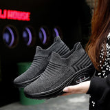 women's elastic lightweight breathable sneakers