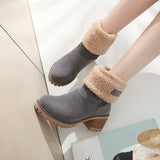 Casual Women Mid Boots for winter