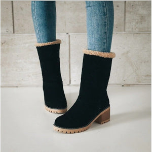 Casual Women Mid Boots for winter