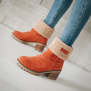 Casual Women Mid Boots for winter