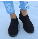 Women Stretch Fabric Socks Sneakers