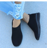 Women Stretch Fabric Socks Sneakers