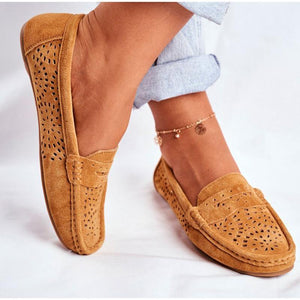 Women's Moccasins Shoes  Slip On Loafers