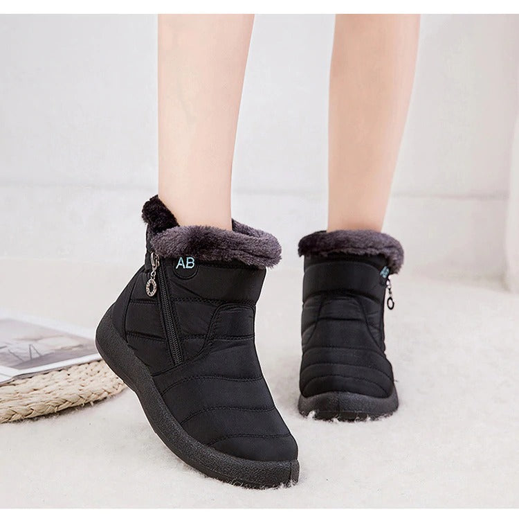 Winter Fur Lining Boots for Women