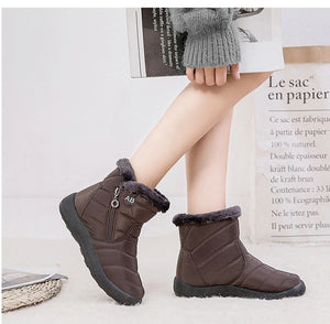 Winter Fur Lining Boots for Women