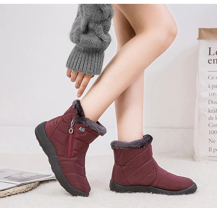 Winter Fur Lining Boots for Women