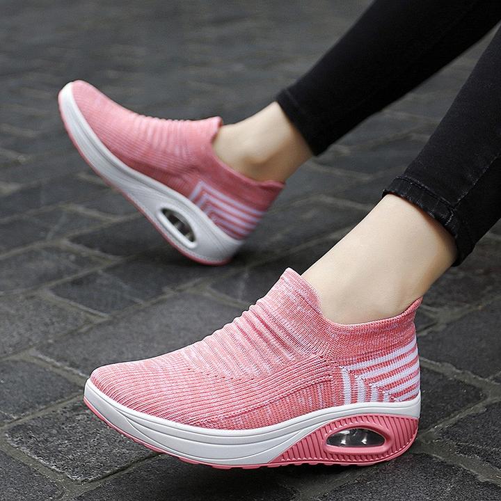 women's elastic lightweight breathable sneakers