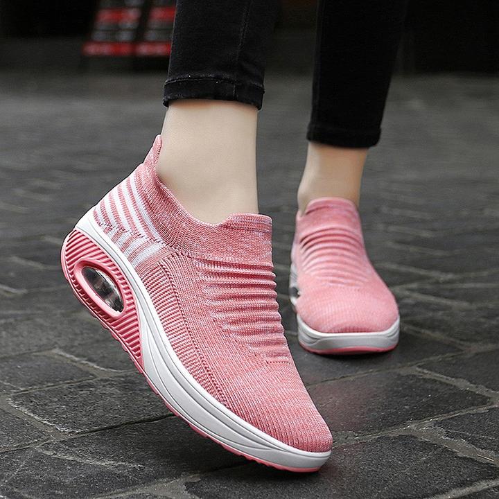 women's elastic lightweight breathable sneakers