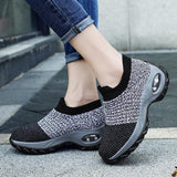 Women's Walking Shoes Sock Sneakers